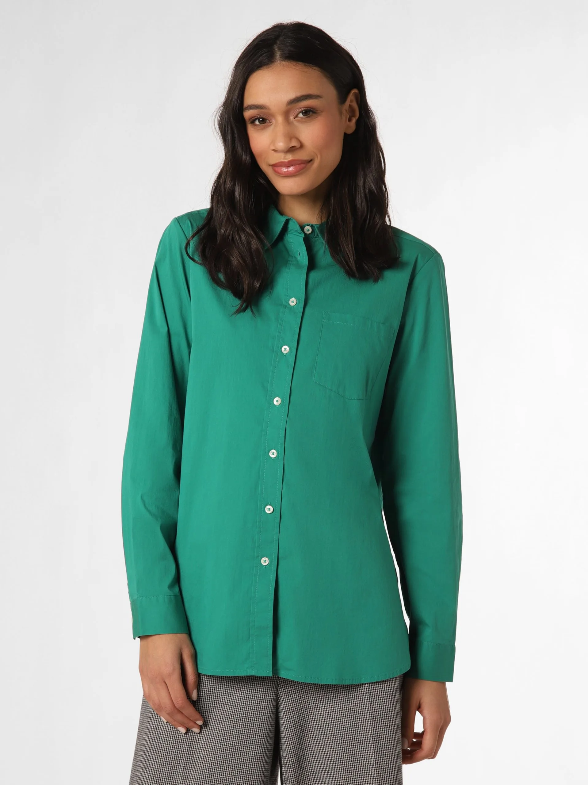 Marie Lund Overhemden Blouse Dames Groen 4 Marie Lund Overhemden Blouse Dames Groen - Afbeelding 2