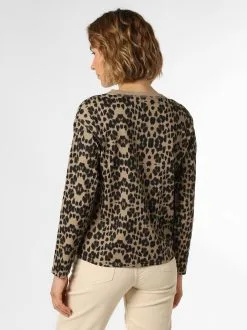 Marie Lund Longsleeves Shirt Dames Beige / Zwart -Marie Lund Winkel 0924bddabca7a8c9310a9367bc94a6b0