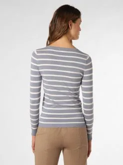 Marie Lund Vesten Gebreid Vest Dames Lichtblauw / Wit -Marie Lund Winkel 0bd28f1060bae310b7803d388ec19597