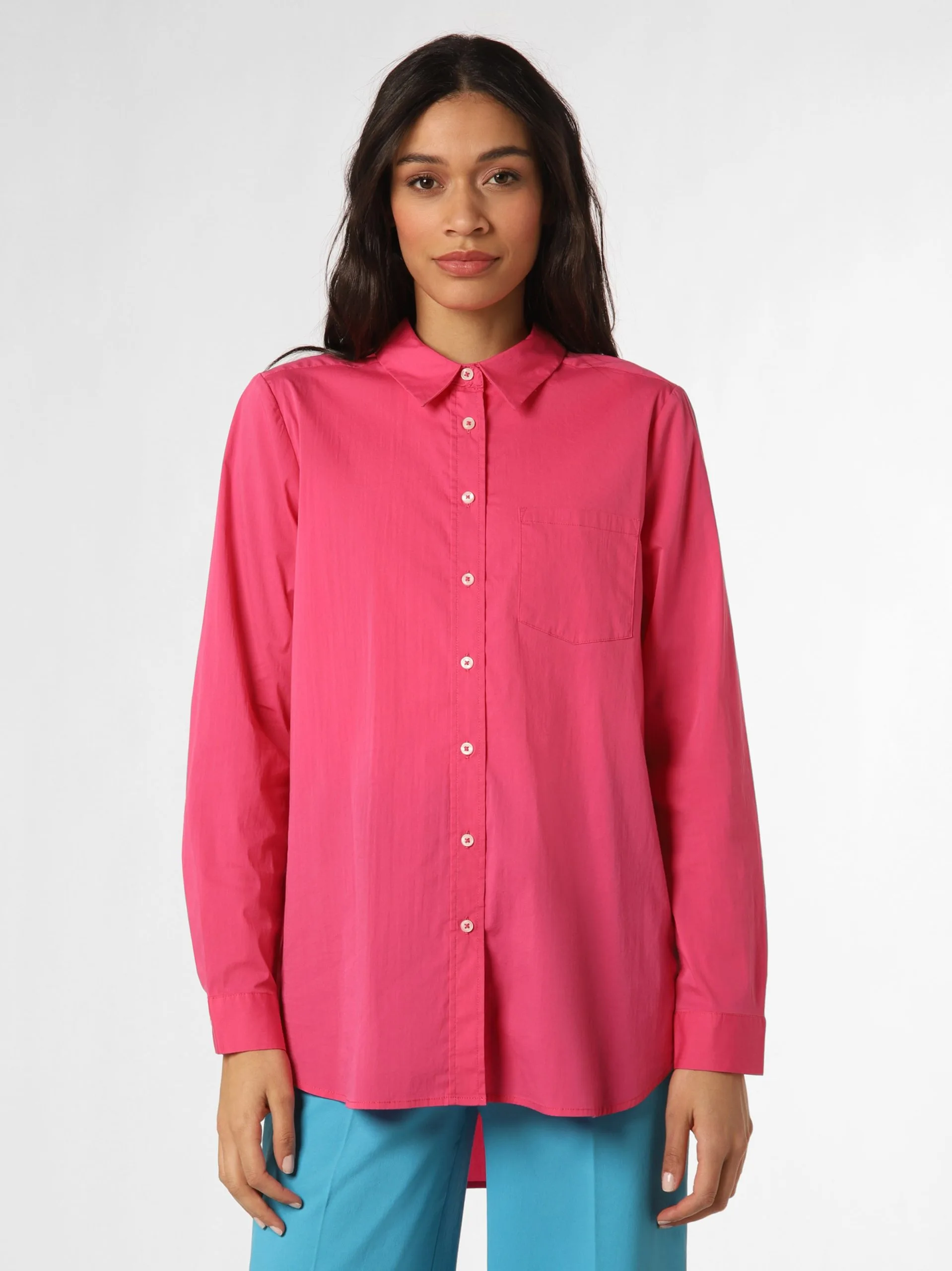 Marie Lund Overhemden Blouse Dames Magenta 3 Marie Lund Overhemden Blouse Dames Magenta - Afbeelding 2