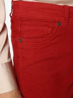 Marie Lund Pantalons Slimfit Broek Dames Rood -Marie Lund Winkel 1520479afac48c71e7702ce12b827860