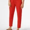 Marie Lund Bandplooibroeken Tapered Bandplooibroek Dames Vuurrood -Marie Lund Winkel 164e984dd63ab79ae06030c2f10deb78