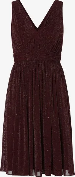 Marie Lund Avondjurken Avondjurk Dames Bordeaux