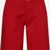 Marie Lund Shorts Regular Broek Dames Rood