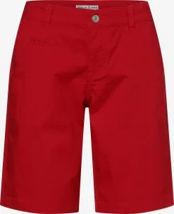 Marie Lund Shorts Regular Broek Dames Rood