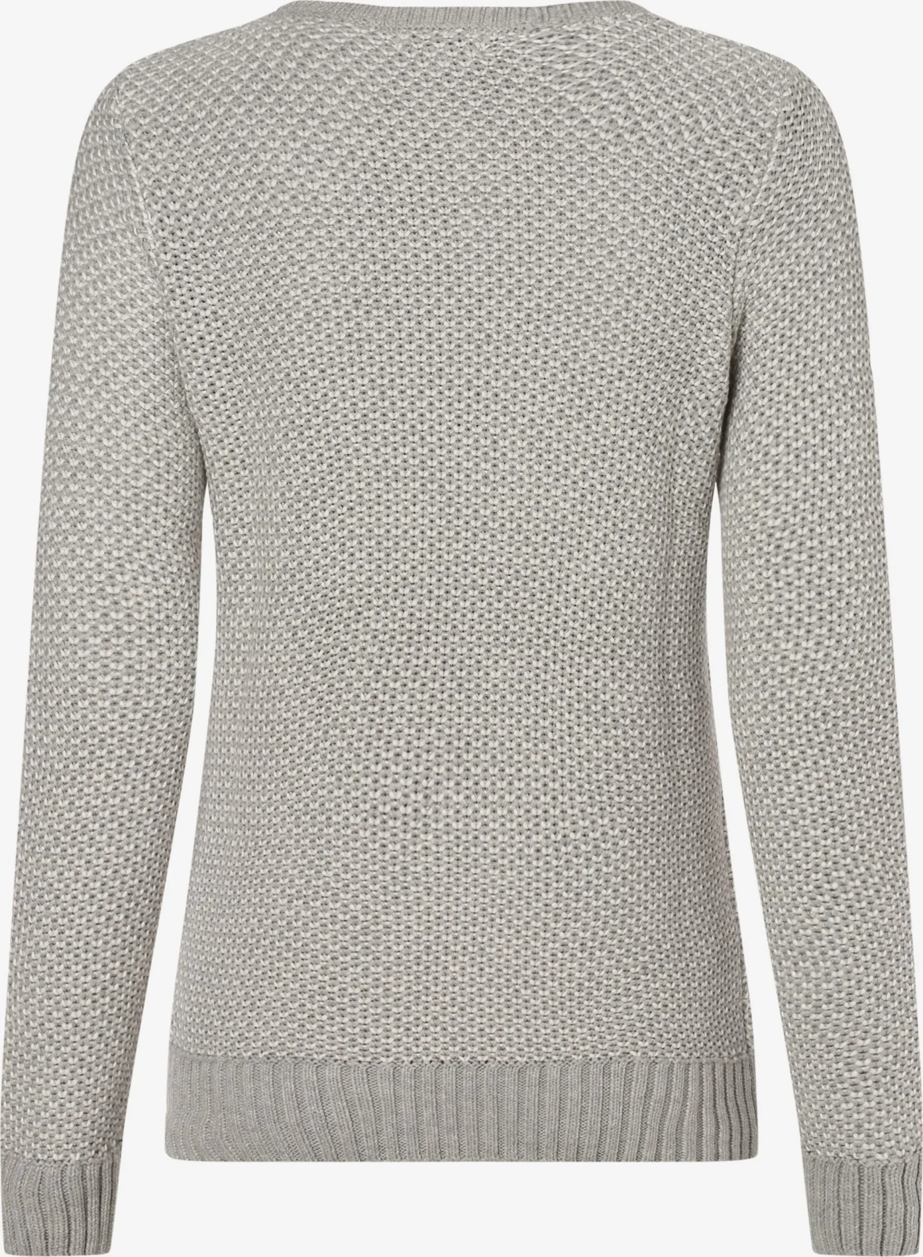 Marie Lund Fijngebreide Truien Trui Dames Grijs 4 Marie Lund Fijngebreide Truien Trui Dames Grijs - Afbeelding 2