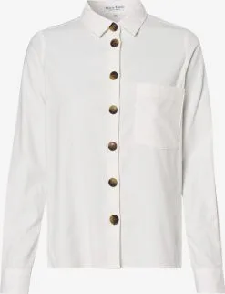 Marie Lund Overhemden Blouse Dames Wit