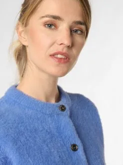 Marie Lund Vesten Gebreid Vest Dames Blauw / Royal Blue/koningsblauw -Marie Lund Winkel 257ddfe982bcc3d9e504b438c8b10eeb