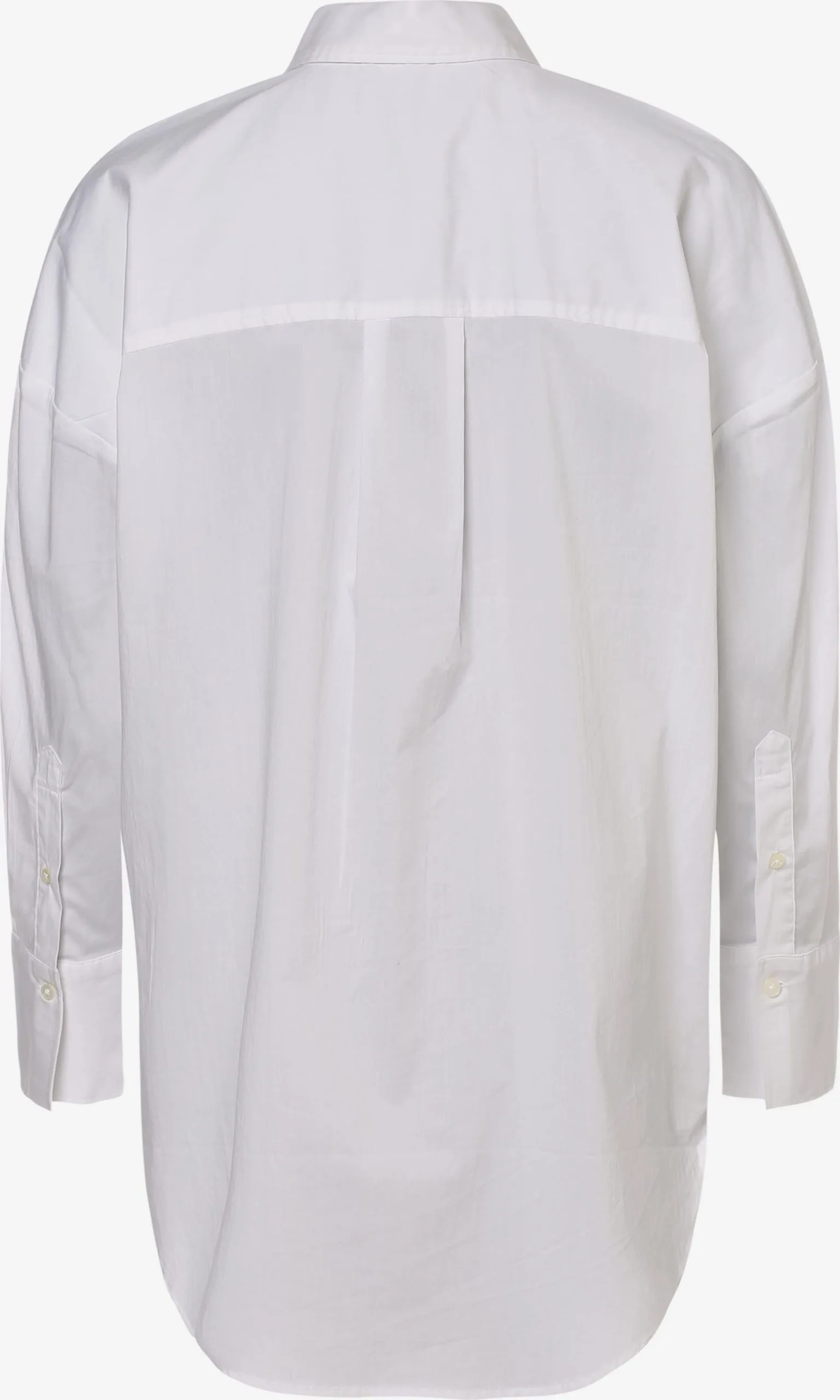Marie Lund Lange Blouses Blouse Dames Wit 4 Marie Lund Lange Blouses Blouse Dames Wit - Afbeelding 2