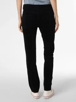 Marie Lund Ribbroeken Regular Broek Dames Zwart -Marie Lund Winkel 3a0fbf0ceea3b8952a3b71b82245dc4c