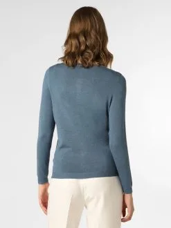 Marie Lund Vesten Gebreid Vest Dames Blauw -Marie Lund Winkel 3decf84b9d61e219b44258850632e2fb