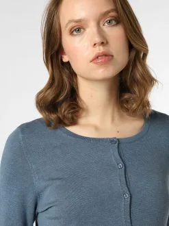 Marie Lund Vesten Gebreid Vest Dames Blauw -Marie Lund Winkel 41f42589d54830a5ba82d0b9d5018472