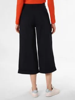 Marie Lund Bandplooibroeken Flared Bandplooibroek Dames Marine -Marie Lund Winkel 45853db5faaa2befe5e24abf66dcfe32