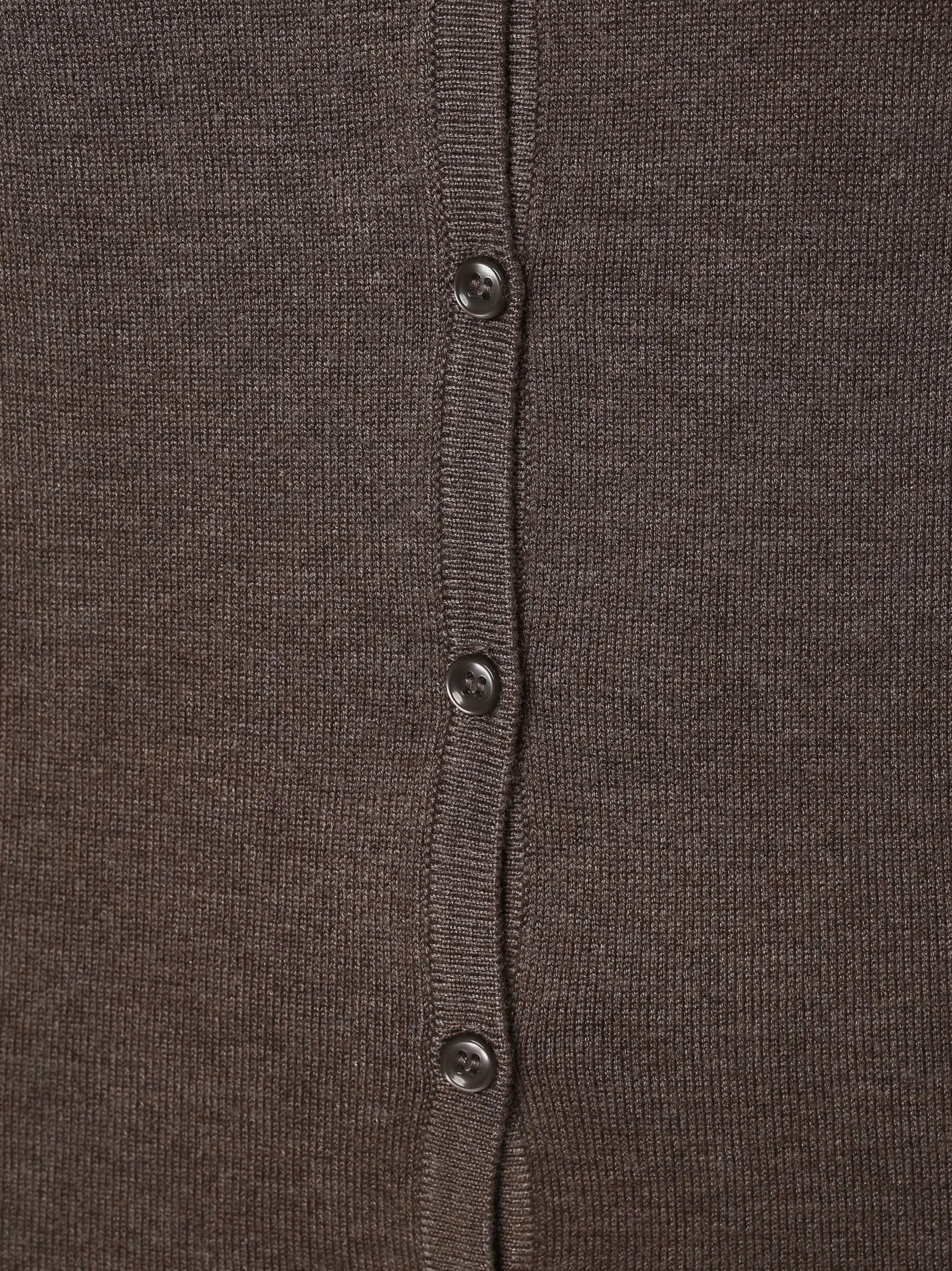 Marie Lund Vesten Gebreid Vest Dames Grijs 4 Marie Lund Vesten Gebreid Vest Dames Grijs - Afbeelding 2