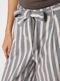 Marie Lund Bandplooibroeken Loosefit Bandplooibroek Dames Blauw -Marie Lund Winkel 48f2e1cc3179a44a9a1405851016db6f