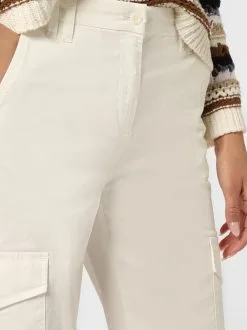Marie Lund Cargobroeken Regular Cargobroek Dames Wit -Marie Lund Winkel 4db9752b2a41233547747270d0d9b0cf