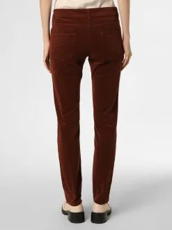Marie Lund Ribbroeken Regular Broek Dames Cognac -Marie Lund Winkel 6350b1bacb53db6b4999200b6ea4c8ee