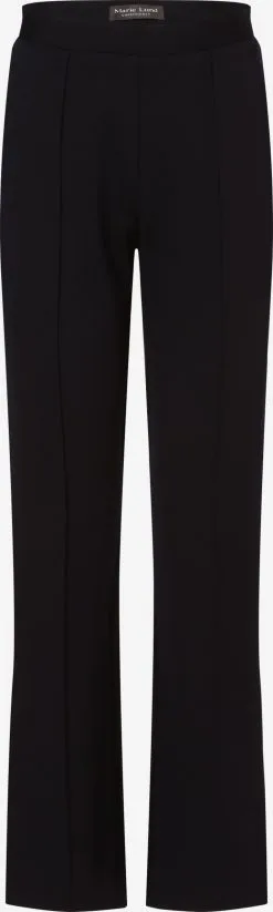 Marie Lund Broeken Bootcut Pantalon Dames Marine