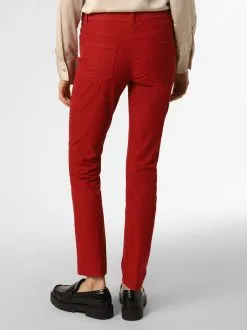 Marie Lund Pantalons Slimfit Broek Dames Rood -Marie Lund Winkel 7121abda0ea4b429414050d91cfb5af7