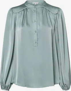 Marie Lund Overhemden Blouse Dames Aqua