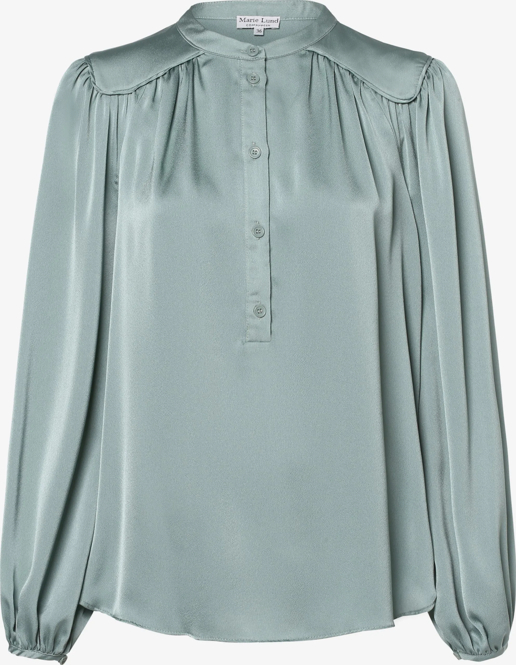 Marie Lund Overhemden Blouse Dames Aqua 3 Marie Lund Overhemden Blouse Dames Aqua