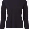 Marie Lund Longsleeves Shirt Dames Marine