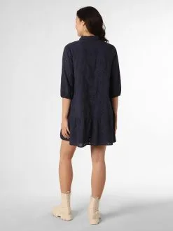 Marie Lund Blousejurken Blousejurk Dames Donkerblauw -Marie Lund Winkel 7b8c16f219c58f3189809ea5cbf118b7