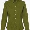 Marie Lund Overhemden Blouse Dames Groen -Marie Lund Winkel 840d72087ff76a50680325e6445f3518