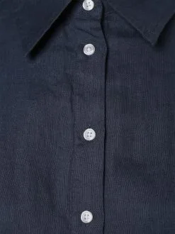 Marie Lund Blouses Met Korte Mouw Blouse Rihab Dames Indigo -Marie Lund Winkel 8645e26bb918f6e3640a4e6040bbe704