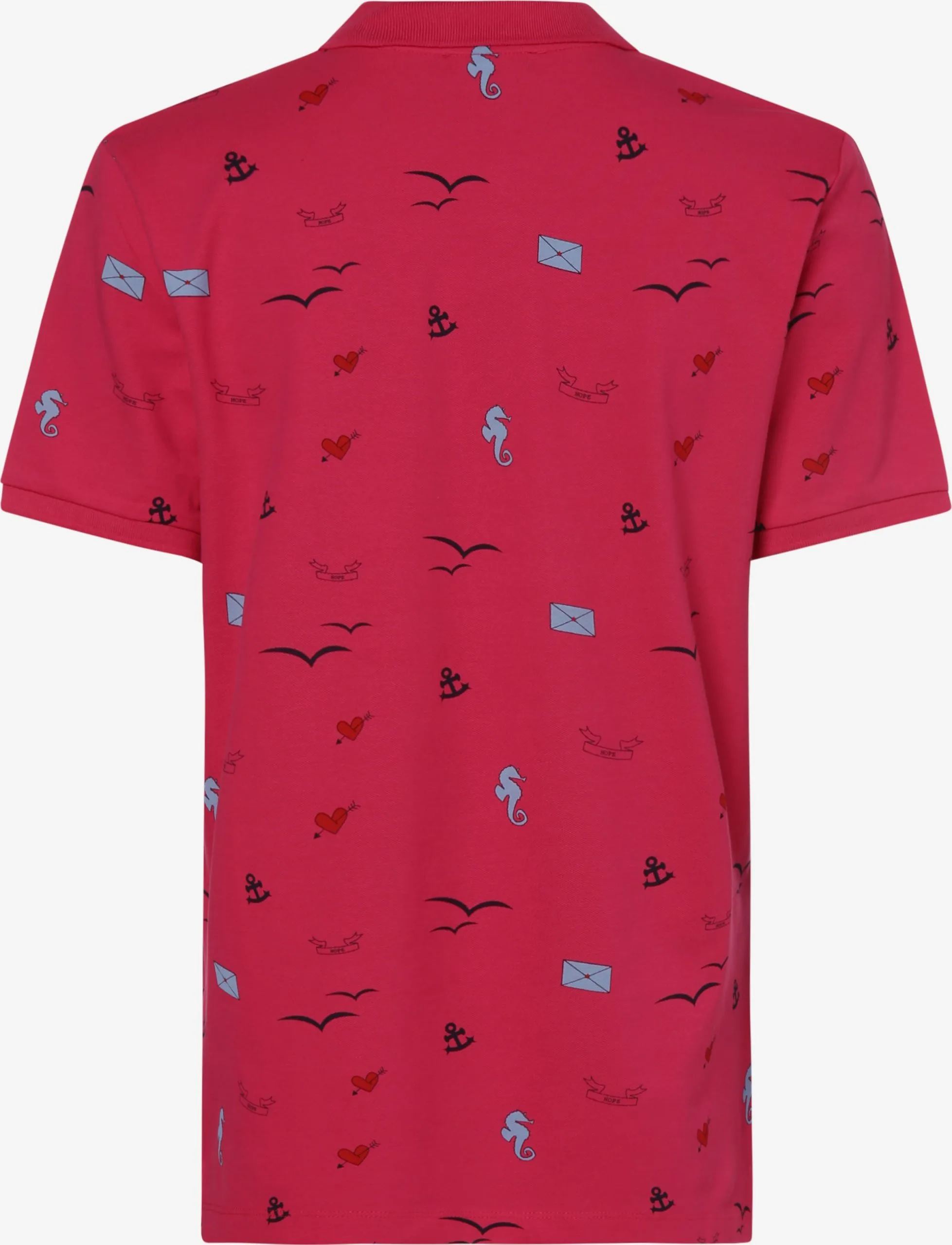 Marie Lund Polos Shirt Dames Fuchsia 4 Marie Lund Polos Shirt Dames Fuchsia - Afbeelding 2