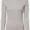 Marie Lund Longsleeves Shirt Dames Grijs / Taupe -Marie Lund Winkel 899462aa01db015fad336b1824b83a3f