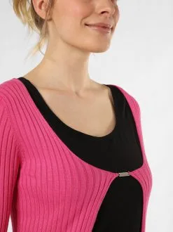 Marie Lund Vesten Gebreid Vest Dames Pink -Marie Lund Winkel 8a758d40eb83a80a39c62d728dd22fd8