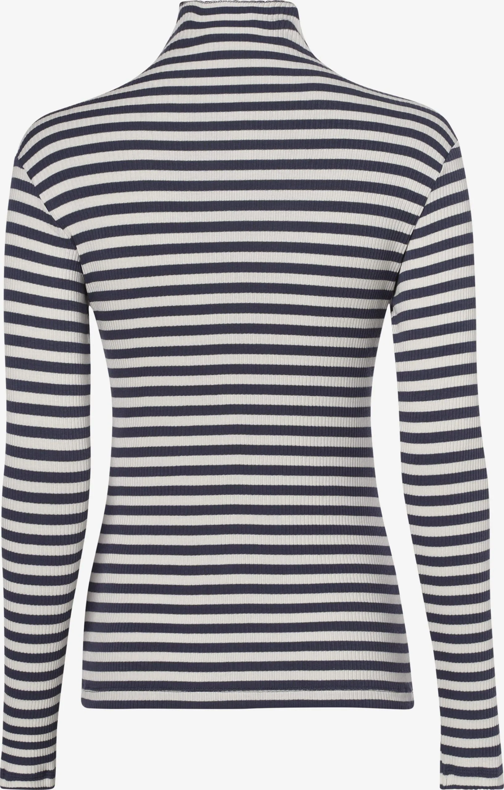 Marie Lund Longsleeves Shirt Dames Navy / Wit 4 Marie Lund Longsleeves Shirt Dames Navy / Wit - Afbeelding 2