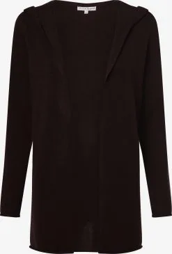 Marie Lund Vesten Gebreid Vest Dames Chocoladebruin