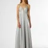 Marie Lund Avondjurken Avondjurk Dames Zilver -Marie Lund Winkel 9a0c2384467005654df8280cd902e9be