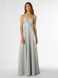 Marie Lund Avondjurken Avondjurk Dames Zilver