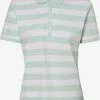 Marie Lund Polos Shirt Dames Mintgroen / Wit -Marie Lund Winkel a16410c37e1b6c640158fc7ecd682536