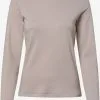 Marie Lund Longsleeves Shirt Dames Taupe -Marie Lund Winkel a6aed6a5c61ce4d4e4cb85bfb7d0e101