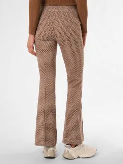 Marie Lund Broeken Flared Pantalon Dames Bruin -Marie Lund Winkel b3b0f6da193524de7b153ed31c431ce8