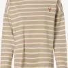 Marie Lund Longsleeves Shirt Dames Beige