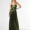 Marie Lund Avondjurken Avondjurk Dames Donkergroen