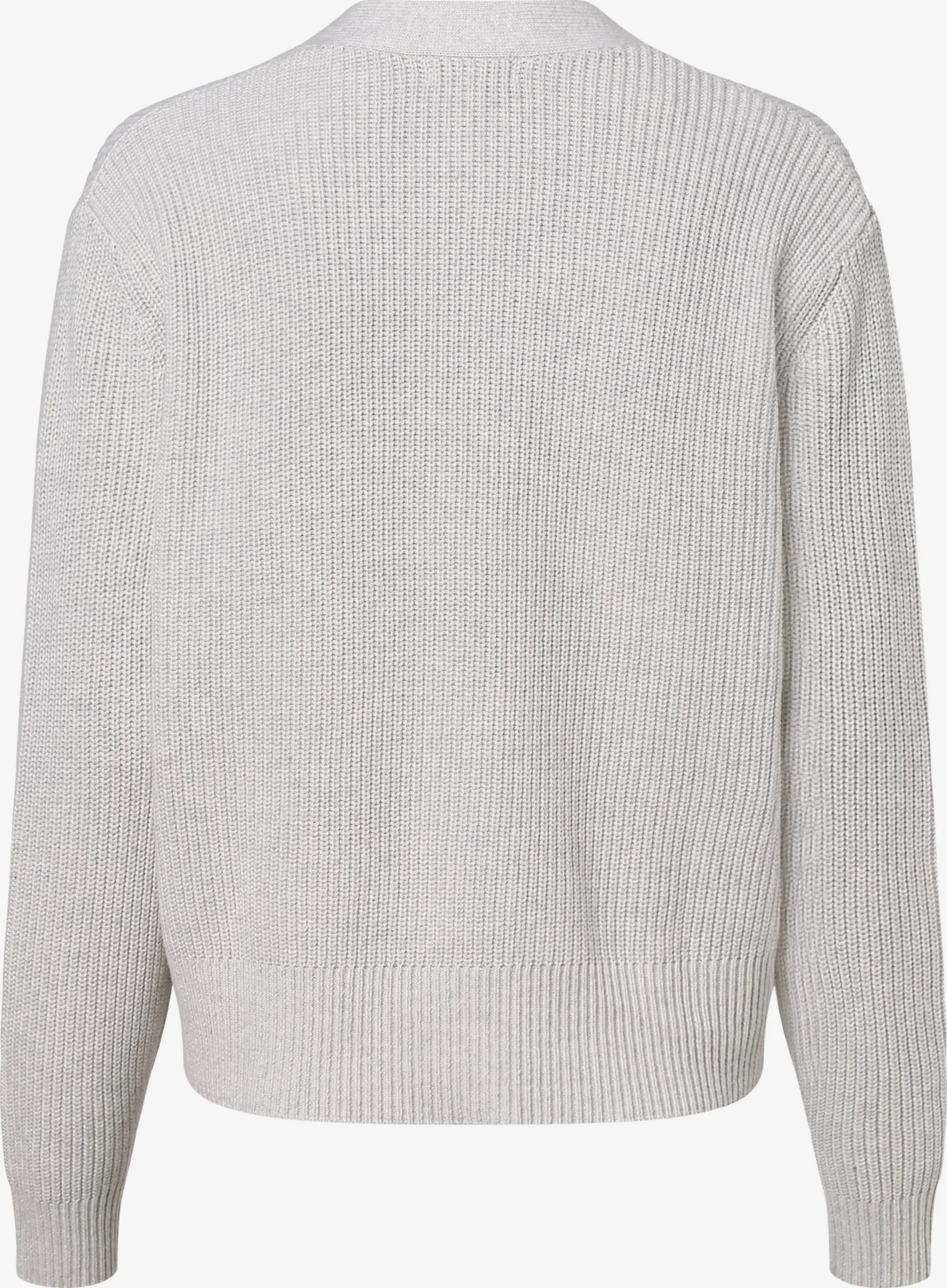 Marie Lund Vesten Gebreid Vest Dames Lichtgrijs 4 Marie Lund Vesten Gebreid Vest Dames Lichtgrijs - Afbeelding 2