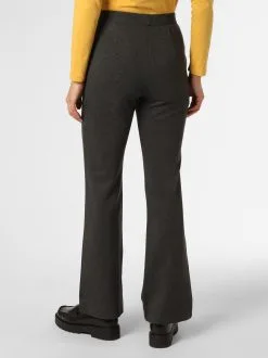 Marie Lund Broeken Flared Pantalon Dames Antraciet -Marie Lund Winkel c674c182eebcdf41db4b6c6ab26debbd