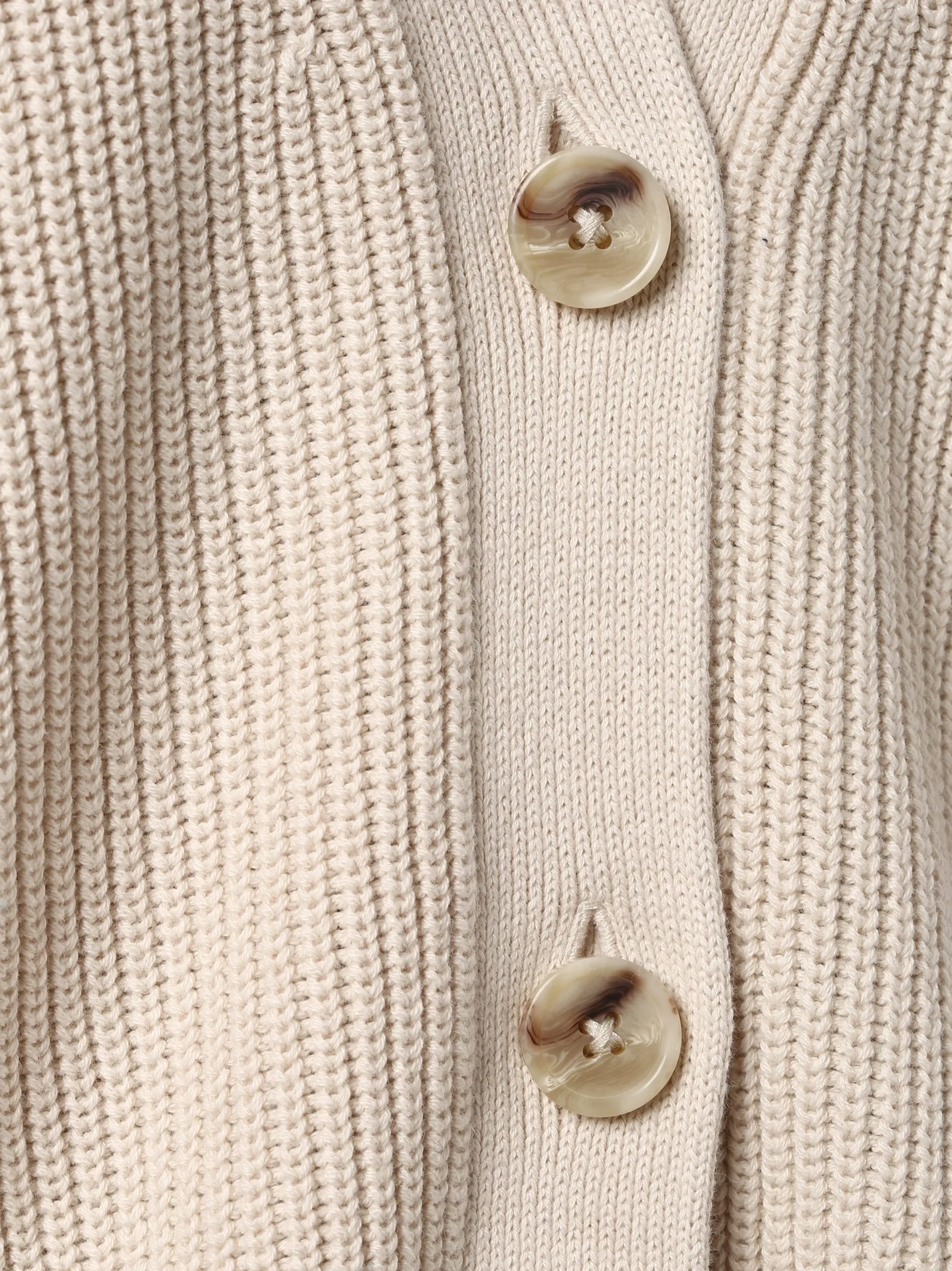 Marie Lund Vesten Gebreid Vest Dames Taupe 5 Marie Lund Vesten Gebreid Vest Dames Taupe - Afbeelding 3