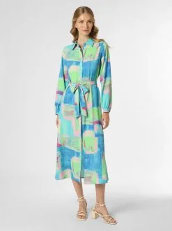 Marie Lund Blousejurken Blousejurk Dames Mintgroen