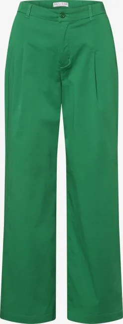 Marie Lund Pantalons Loosefit Broek Dames Groen