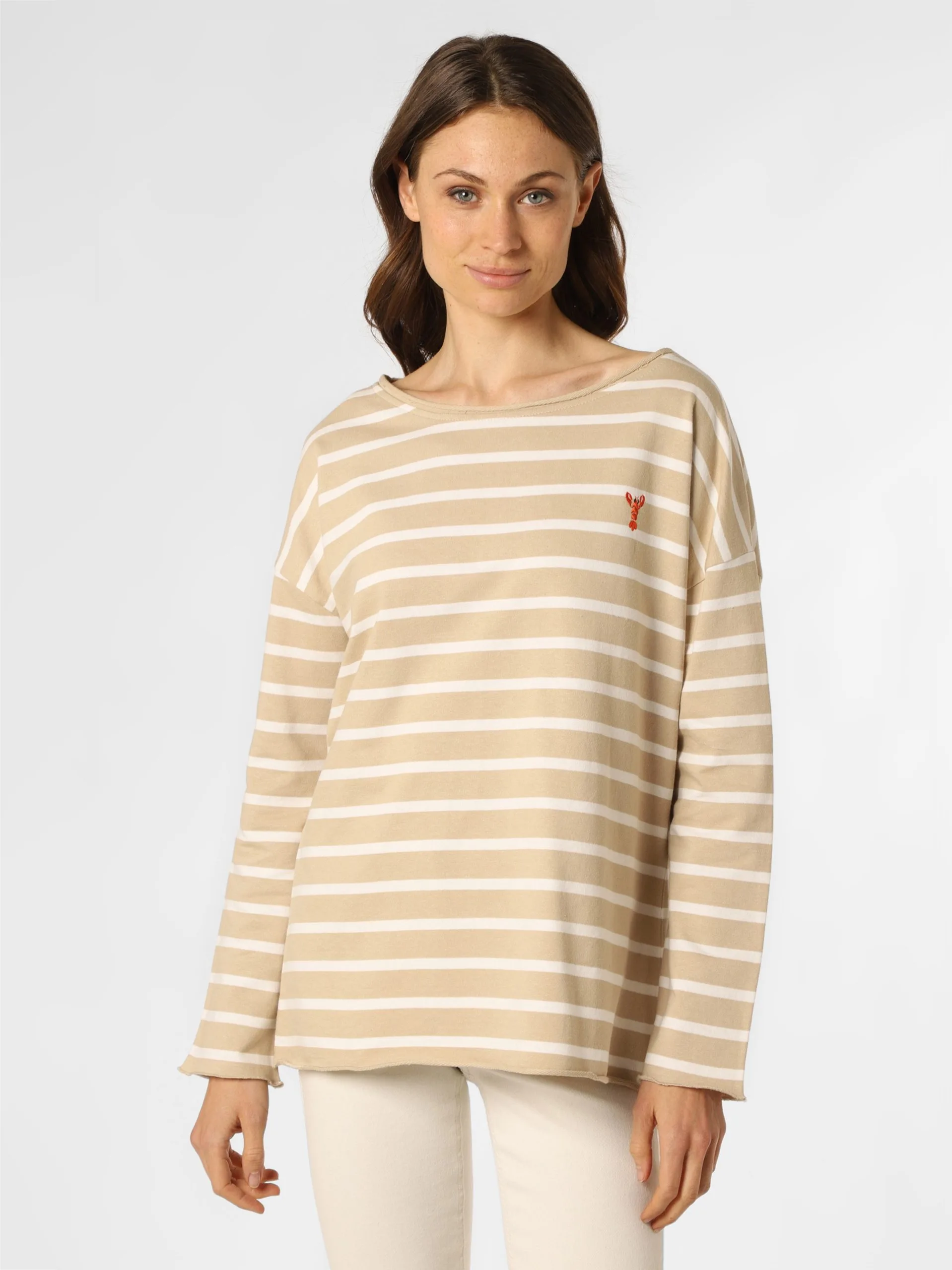 Marie Lund Longsleeves Shirt Dames Beige 4 Marie Lund Longsleeves Shirt Dames Beige - Afbeelding 2
