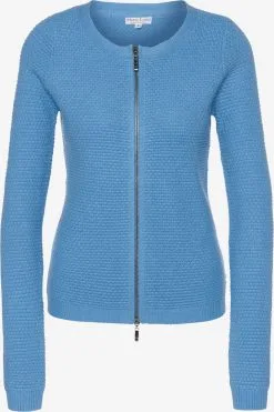 Marie Lund Vesten Gebreid Vest Dames Hemelsblauw