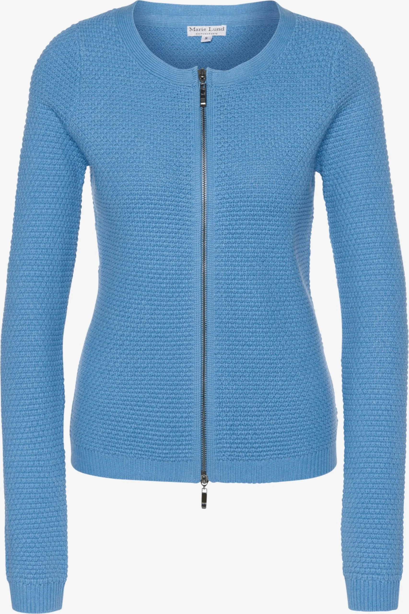 Marie Lund Vesten Gebreid Vest Dames Hemelsblauw 3 Marie Lund Vesten Gebreid Vest Dames Hemelsblauw
