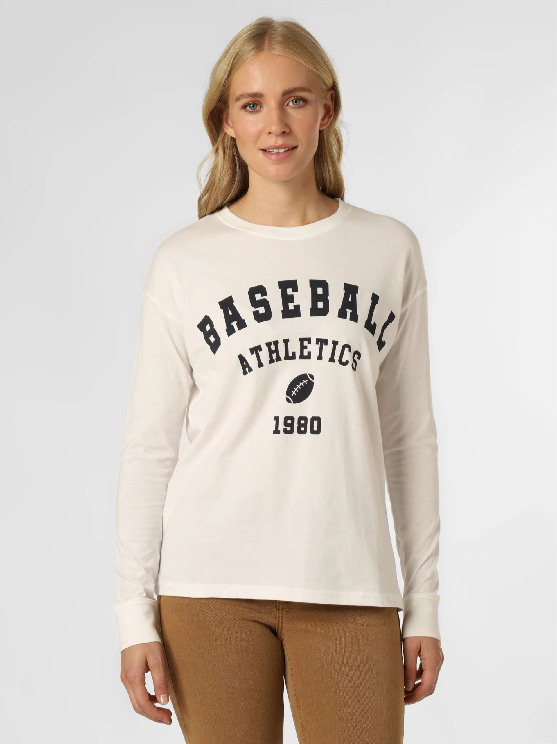 Marie Lund Longsleeves Shirt Dames Wit 4 Marie Lund Longsleeves Shirt Dames Wit - Afbeelding 2